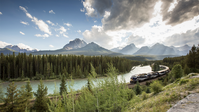 Rocky Mountaineer train