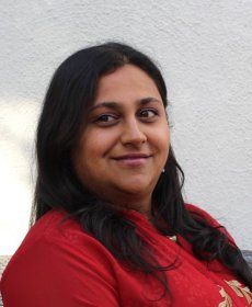 A headshot of Ashie Bhandiwad