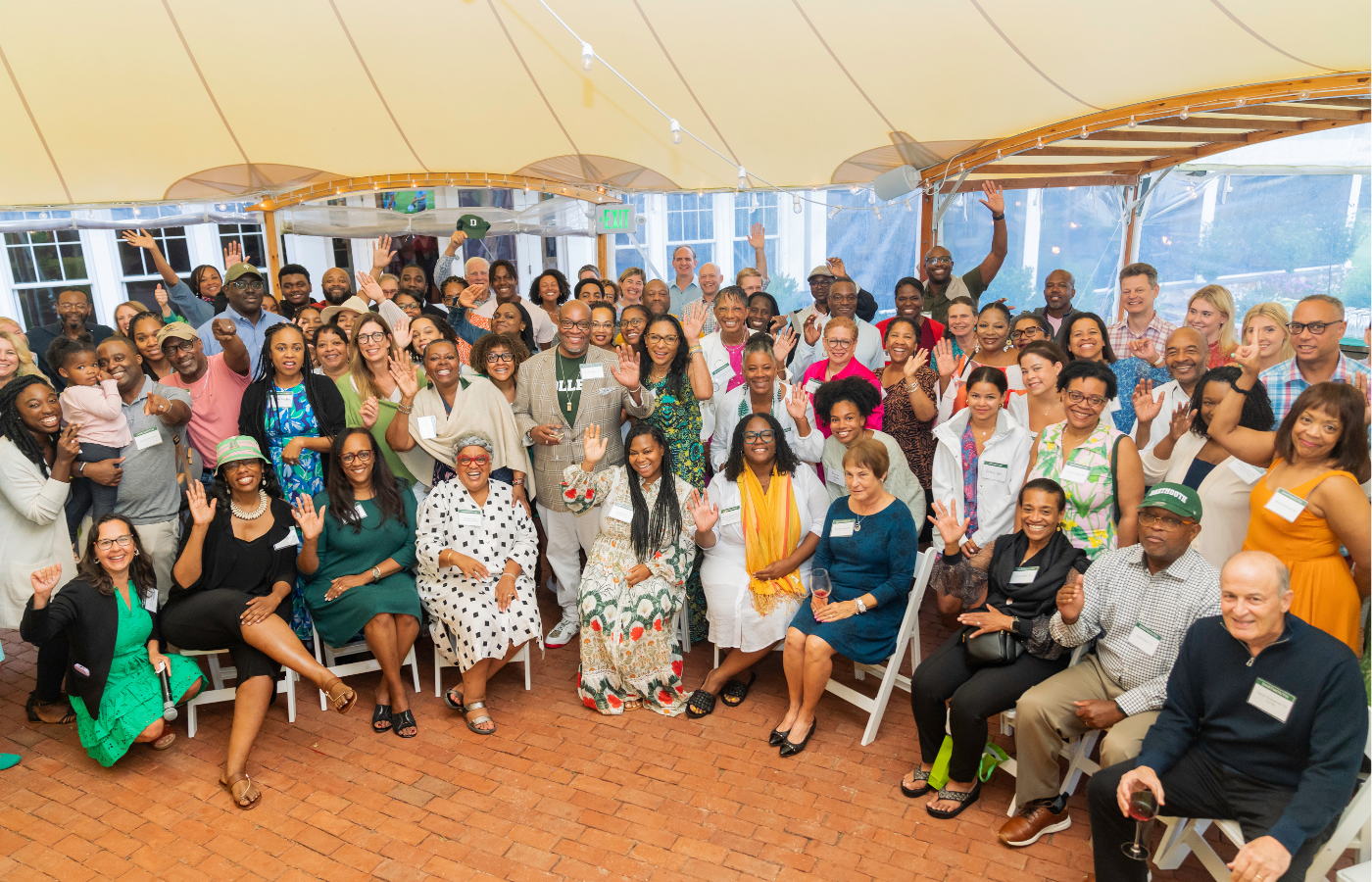 A group shot of all of the attendees of the 2023 BADA Martha's Vineyard event. 