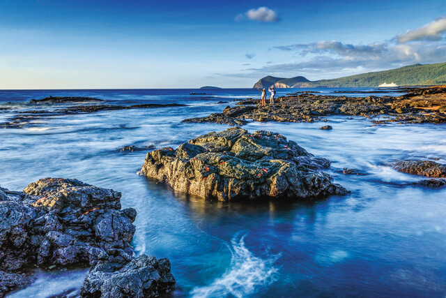 Sea and the Galapagos Islands