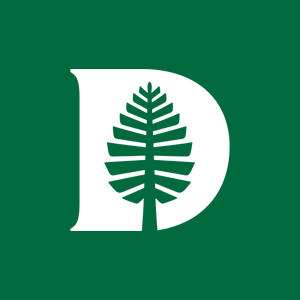 The Dartmouth D-Pine logo in a green box