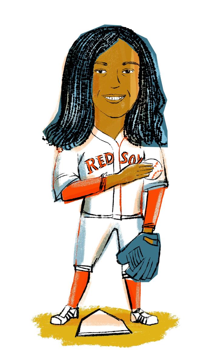 An illustration of Bianca Smith ’12