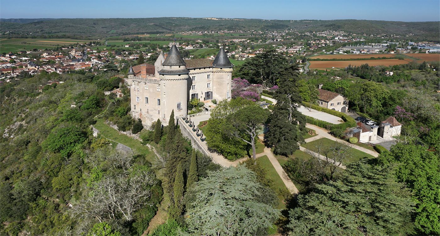 Panoramic view of French Castle