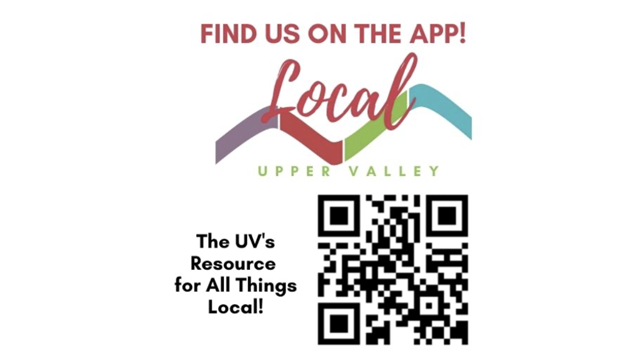 Find us on the app! Local Upper Valley QR code