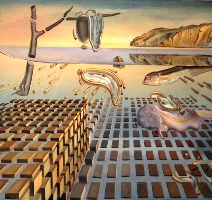 Dalí's "The Persistence of Memory"