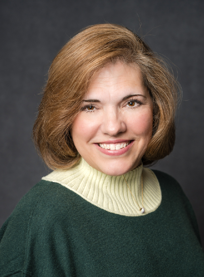 A headshot of Alumni Council President Cheryl Shepard ’90