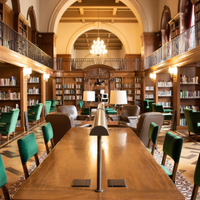 The Tower Room in Baker Library, one of Cheryl's favorite places on campus. 