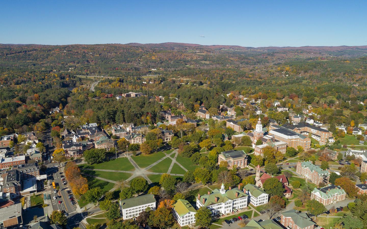 Aerial photo of Dartmouth