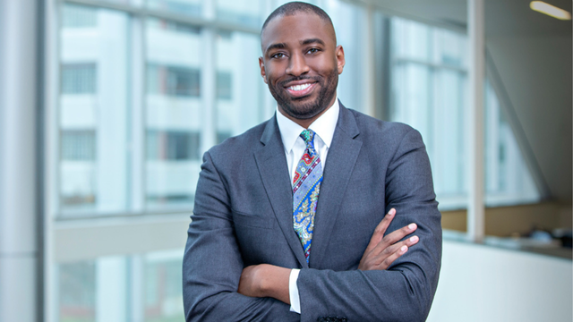 Gerald Onuoha, MD, MS '15.