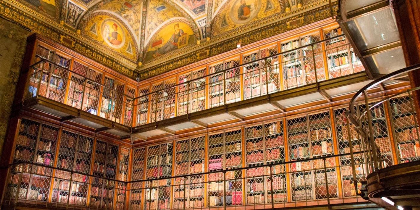 Morgan Library Bookshelves