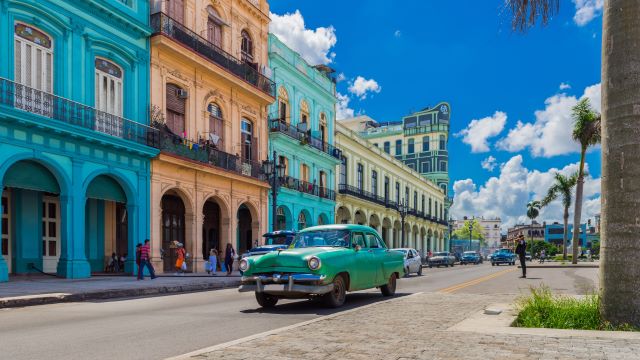 Vintage Car in Havana