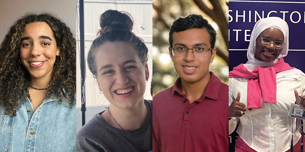 Collage of students