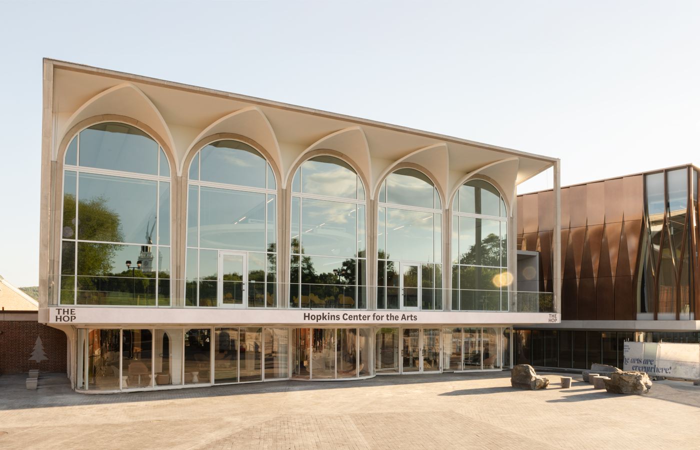 Exterior shot of the beautiful new Hop