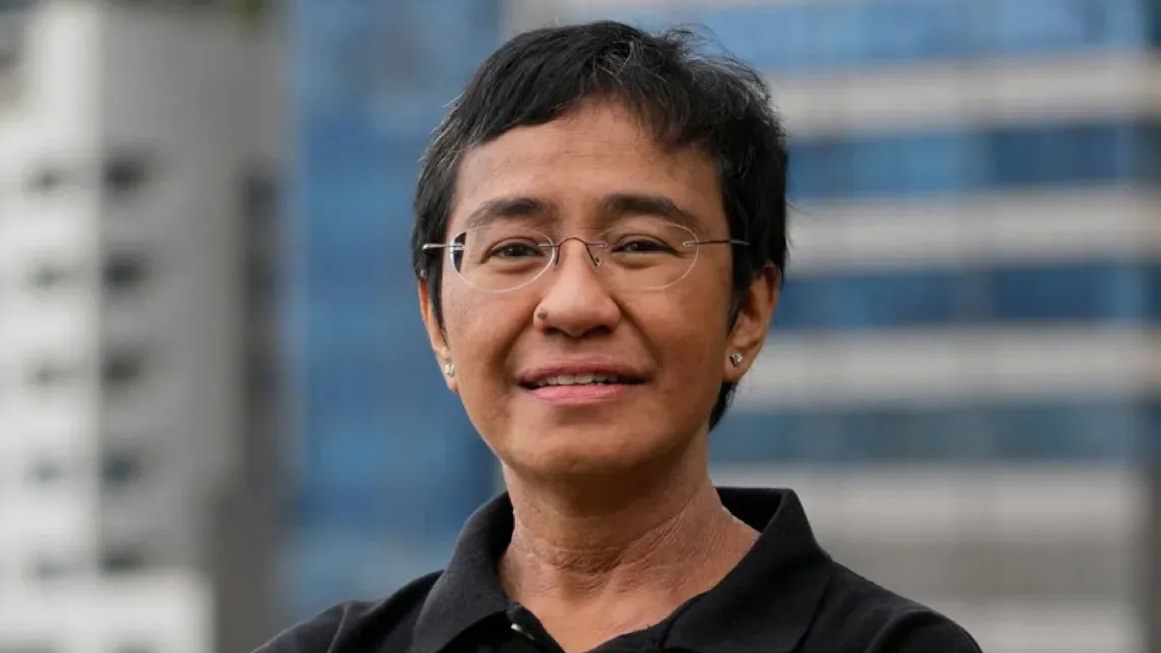 A portrait style head shot of Maria Ressa 