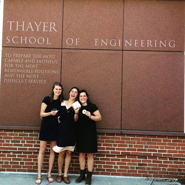 Three Reia Founders post by Thayer School of Engineering