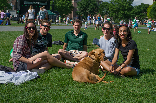 Dartmouth Reunions "On the Green" in 2014.