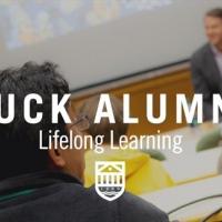Tuck Alumni banner