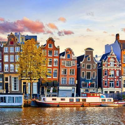 Photo of Dutch canal