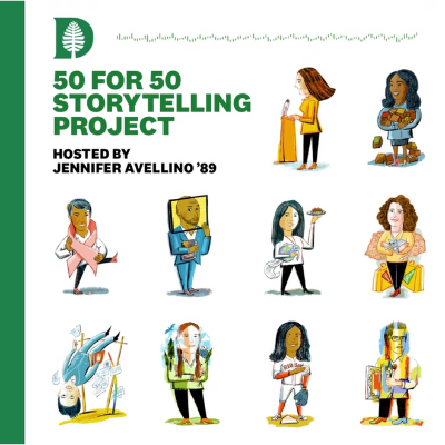 50 for 50 storytelling project cover art